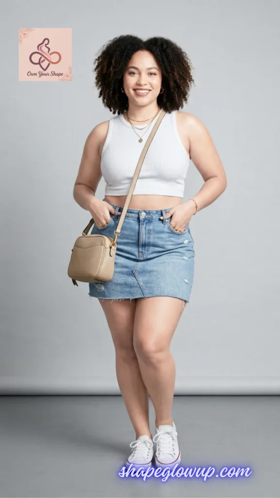 Casual styling from The Cutest Ink Ideas: Steal My Style: 7 Chic Mini Dress Looks for 2026 with a denim skirt look.