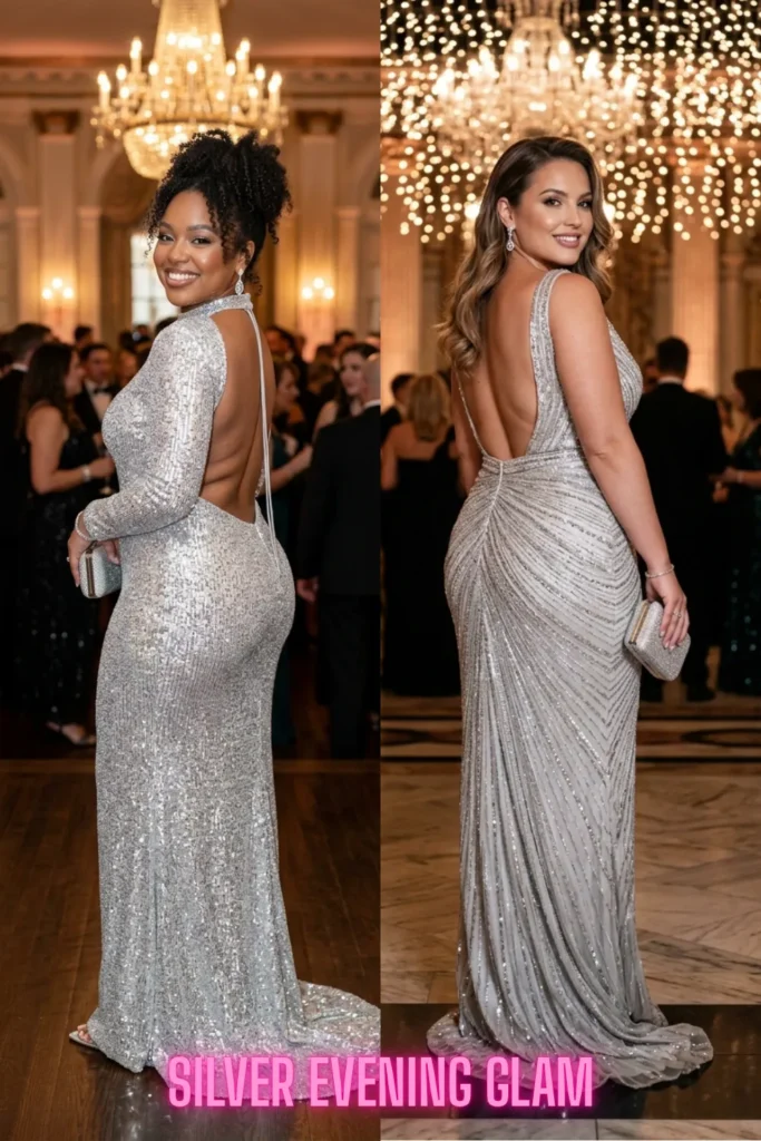 Sparkling metallic sequin gowns featured in 10 Open-Back Dresses That Are Turning Heads in 2026: Elegant Styles You'll Want to Wear Everywhere.