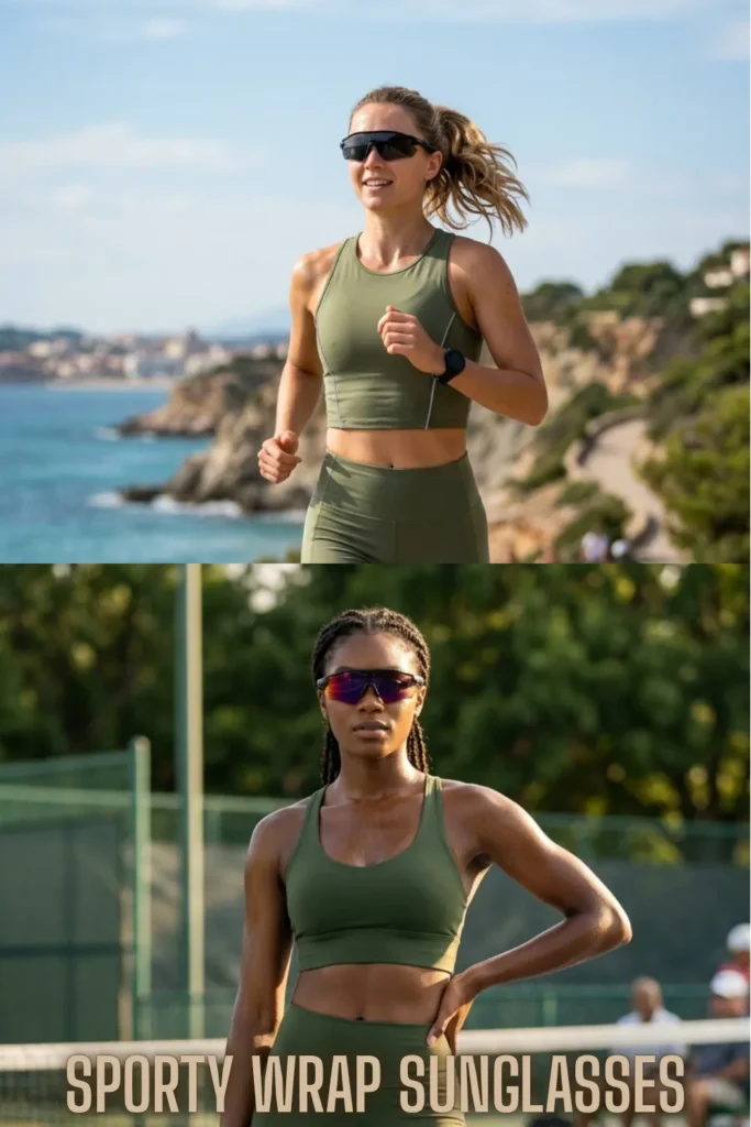 Athletic wrap-around eyewear featured in Upgrade Your Summer Style – 10 Best Summer Sunglasses 2026.